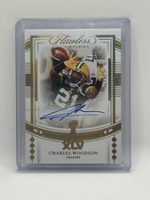 2022 Flawless Charles Woodson Champions On Card Auto 25/25  - Packers SB Champs!