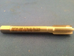 Neu Titex Plus Spiral Punkt Stecker Gewindebohrer B4744 UNF HS-CO 7/16-20 2B/GH6 03/05a - Bild 1 von 2