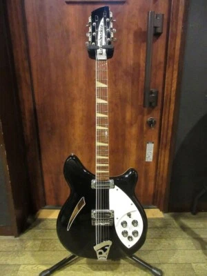 Rickenbacker 1966 360/12 JG Jetglo USA Vintage Semi Hollow 12 String E.Gitarre - Bild 1 von 4