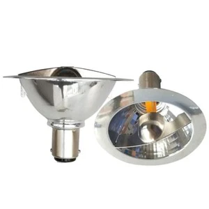 2 Pack Led Ar70 Reflector Light 3w Ac Dc 12v Ba15d Base 2700k Spot Light 24°Beam - Picture 1 of 10