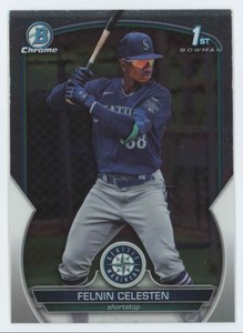 2023 Bowman Chrome 1st Felnin Celesten Auto Mariners #CPA-FC B C60