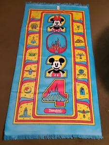Disney Parks 2024 Disneyland California Adventure Beach Bath Towel 33"×61" - NEW - Picture 1 of 4