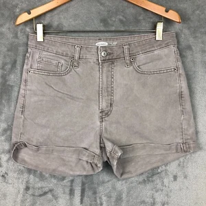 Old Navy O.G. Denim Shorts Gr. 10 Hochhaus grau gefesselt Baumwolle Elasthan - Bild 1 von 18