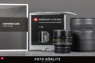 Leica M 35mm 1.4 FLE ASPH 6bit Summilux 11726 vom 20.10.2023 FOTO-GÖRLITZ - Bild 1 von 4