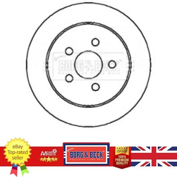 Brake Disc For Chrysler CIRRUS LE NEON PT SEBRING 0000K04616433 - Image 1 of 1