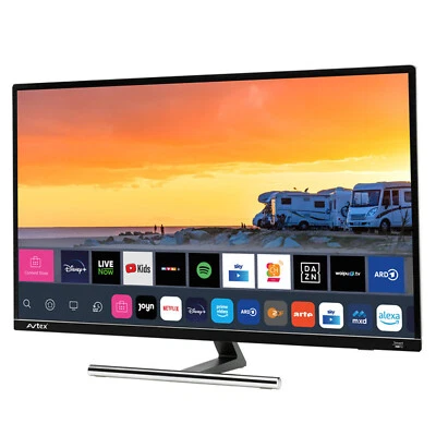 Avtex 12V Fernseher 21.5" Full HD Smart TV mit LG WebOS Wohnmobil Camping