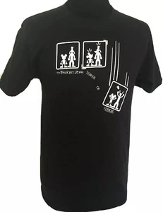 Disney T Shirt Mens Medium M Twilight Zone Tower Of Terror Mickey Goofy Black - Picture 1 of 8