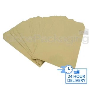 5000 x SOBRES AUTOSELLADOS MANILLA LISOS DE ALTA CALIDAD C5/A5 SS MARRÓN *24 HORAS LED* - Imagen 1 de 5