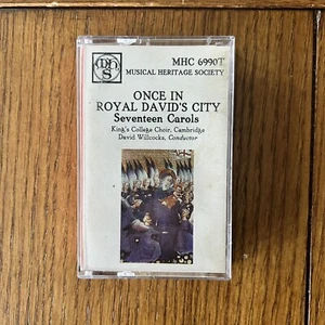 Once In Royal David's City Musical Heritage Society Cassette (EMI Paper Label) - Imagen 1 de 4