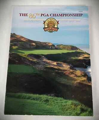Whistling Straits 第 86 届 PGA 冠军 2004 Vijay Singh 威斯康星 Softcov — 第 1/4 张图片