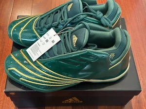 Adidas Restomod Tracy McGrady TMAC 2 Verde Dorado Talla 11 Nuevo Con Caja - Imagen 1 de 8