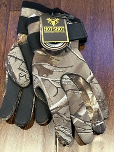 Hot Shot Realtree - Camouflage - Hunting Gloves / Size Large - Picture 1 of 2