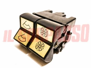 INTERRUTTORE TERGI + RISCALDAMENTO CRUSCOTTO FIAT 1500 C BERLINA ORIGINALE - Picture 1 of 2