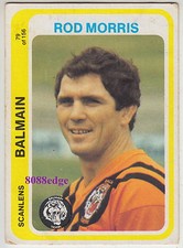 1979 SCANLENS BALMAIN TIGERS: ROD MORRIS #79 QLD ORIGIN/KANGAROOS TEST PLAYER