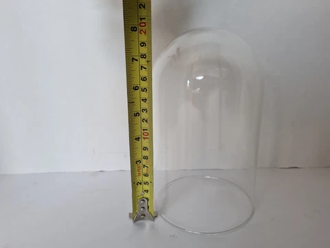 Glass Clock Dome Taxidermy Garniture Figurine Cover
