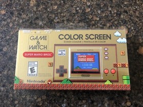 Nintendo Game And Watch Super Mario Bros. 35th Anniversary Handheld US NEW