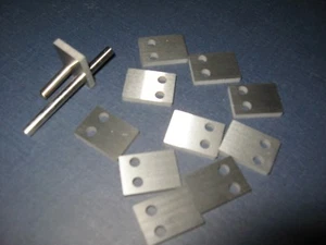 11 Pcs. Carbide C2 Preforms,Kapton Wire Stripper,.118 x.614 x.847", Tool Maker - Picture 1 of 4