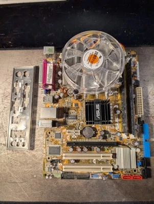 Asus P5GC-MX + Core 2 Duo 6320 + 2GB + I/O Shield TESTED - Image 1 of 4