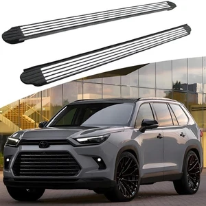2PCS Running Boards Side Steps Bars Fits Grand Highlander 2024-2026 Fixed Steps - Picture 1 of 12