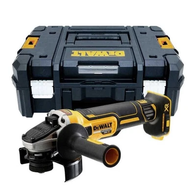 Meuleuse d'angle 18V XR Ø125 mm (machine seule) en TSTAK - DEWALT DCG405NT   - Photo 1/4