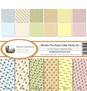 Reminisce Collection Kit 12"X12" - Winnie The Pooh Little Prints - 5A002HS6-1GKBG - Bild 1 von 1