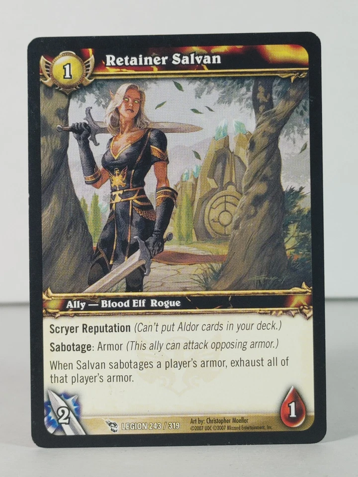 Retainer Salvan - March of the Legion - 243/319 - singles - Common - Image 1 of 1