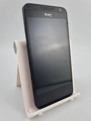 HTC Desire 300 Black 4GB 4.3" 5MP Android Smartphone Cracked Faulty #E - Image 1 of 4