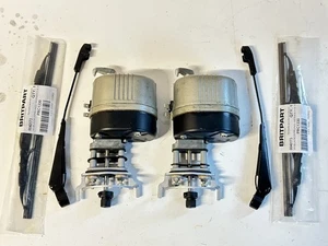 Land Rover 12V Tergicristallo Motori + Braccio + Lame Serie 1 2 Lucas Fw2 VIDEO Restaurato - Foto 1 di 10