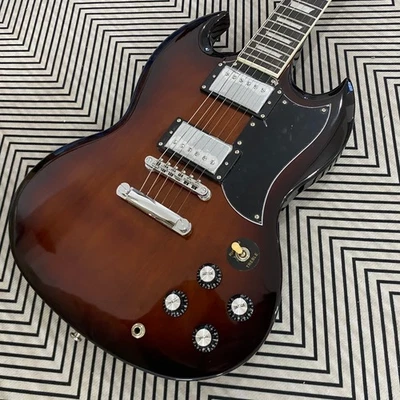 Standard SG Electric Guitar Brown Mahogany Body 22 frets - Image 1 of 4