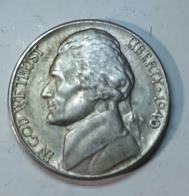 1940-D Jefferson Nickel FS WRPM-003 D/D Tilted (Rotated) - Image 1 of 4