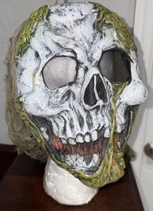 ZOMBIE Halloween Mask & Pants Only - Child Size 4-6, Skeleton, Bones - No Shirt! - Picture 1 of 6