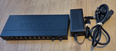 NETGEAR GS310TP. 10F PoE+ Gigabit Ethernet Smart Managed Switch - Image 1 of 2