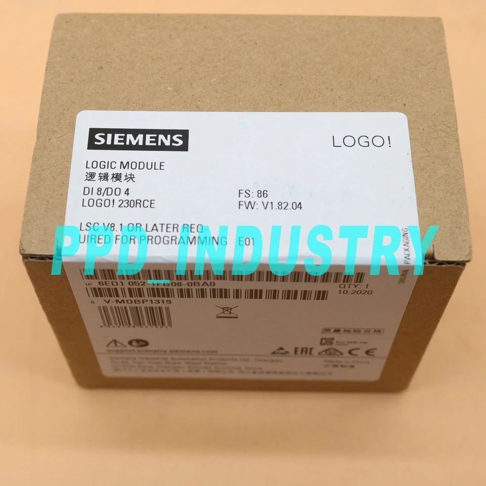 Siemens LOGO! Logic Module Display (6ED1052-1FB08-0BA0)