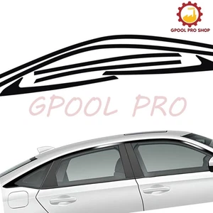 For Window Chrome Delete Cover Decal for Civic Sedan 2022 2023 Side - Picture 1 of 5