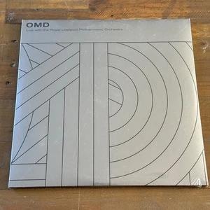 OMD Live With The Liverpool Philharmonic Orchestra - LHN048LP 3x Clear Vinyl - Picture 1 of 2
