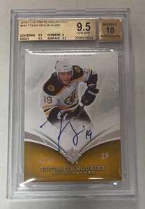 2010-11 Ultimate Collection Rookie #141 Tyler Seguin 40/99 BGS 9.5 Autograph 10 - Picture 1 of 2