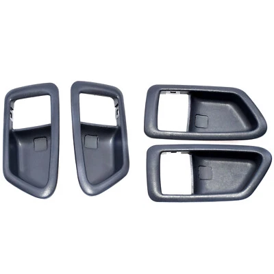 Juego de 4 cubiertas de manija de puerta gris interior para Toyota Camry 1997-2001 Foto 1 de 4