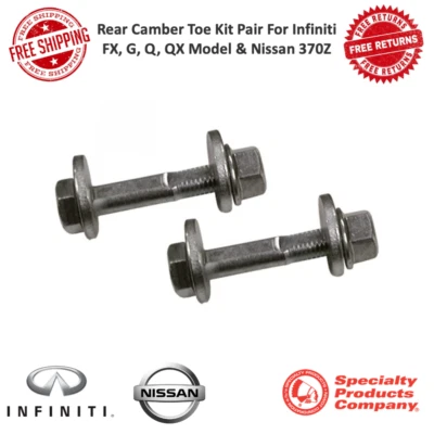 SPC 72265 Rear Camber Toe Kit Pair For Infiniti FX, G, Q, QX Model & Nissan 370Z - Image 1 of 4