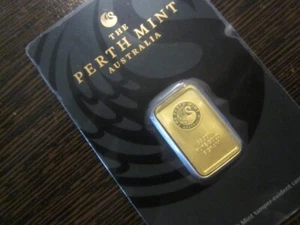 Sealed Perth Mint 5g Gold Bullion Kangaroo Assay Bar 999.9% Certicard - Picture 1 of 5