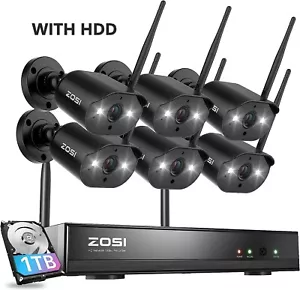 8 telecamere di sicurezza WiFi per esterni 1080P senza fili con visione notturna video - Foto 1 di 9
