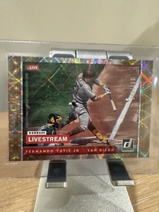 2021 Panini Donruss - Livestream Fernando Tatís Jr. #LS4 /999 - Picture 1 of 2