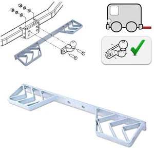 Trittstufe Trittbrett f. Flanschkugel AHK Tritt für Ford Transit 2000- - Picture 1 of 8