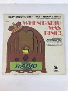 WHEN RADIO WAS KING BABY SNOOK FANNY BRICE LP 1974 Original Radio Programs RC-2 - Picture 1 of 5