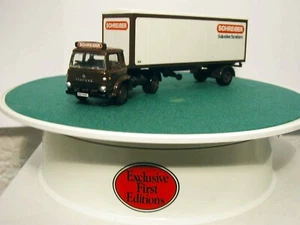 EFE BEDFORD TK FLATBED ARTIC 1 AXLE BOX VAN SCHREIBER-22001 - Picture 1 of 1