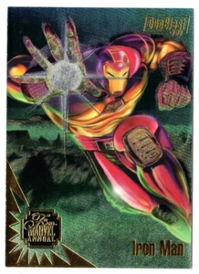 Iron Man/War Machine 1995 Flair Marvel Annual Duoblast #3 (Nrmt) C - Imagen 1 de 2
