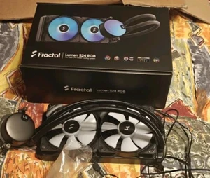 Fractal Design Lumen S24 v2 RGB 240mm, Wasserkühlung, wenig benutzt !! - Zdjęcie 1 z 5