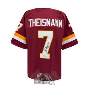 Joe Theismann 83 MVP Autographed Washington Custom Maroon Football Jersey - BAS - Picture 1 of 1