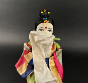 Vintage Made in Geisha Doll Traditional Dress Clothing Size 10" - Picture 1 of 8