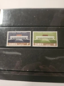 sellos - Zambia - 1967 - Edificio Asamblea Nacional - Mnh - Lote 119 - Imagen 1 de 1