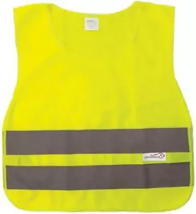 Reflektierende Sicherheitsweste für Kind, leicht, Polyester, gelb (10er-Pack) - Bild 1 von 4